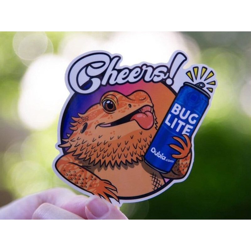 Cheers! Stickers Die-Cut