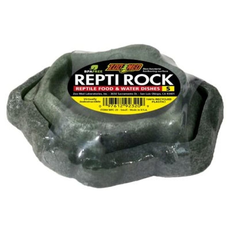 Zoo Med Repti Rock Food and Water Dishes, Small