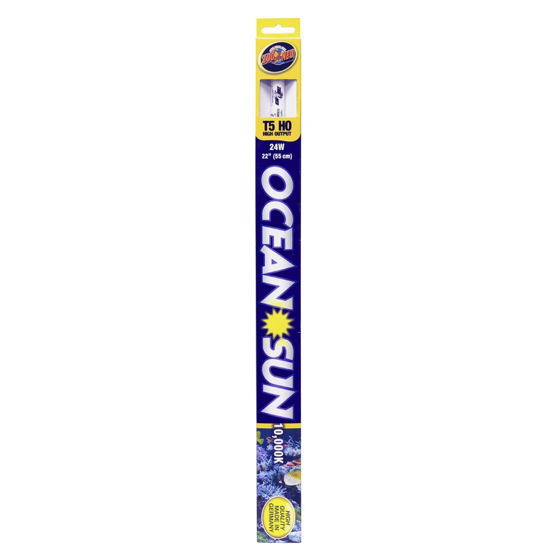 Zoo Med T5 HO Ocean Sun 10,000K High Intensity 22″ 24W