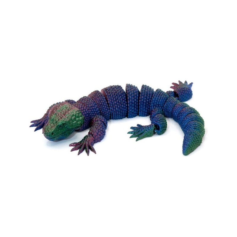 3D Printed Multi-Color Gila Monster – Small 3D Printed Multi-Color Gila Monster – Small
