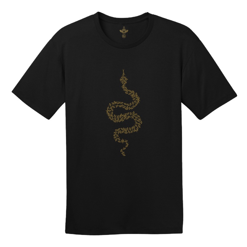 LR Snake Scarab Tee Black Small