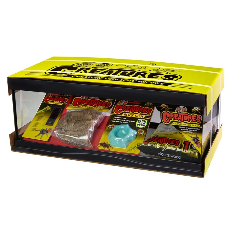 Zoo Med Creatures Creature Den Low Profile – 6 Gallon