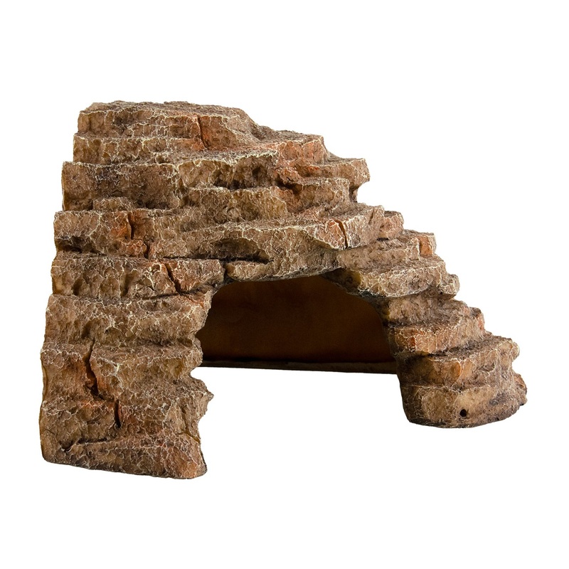 Corner Shelter Hut Reptile Treasures