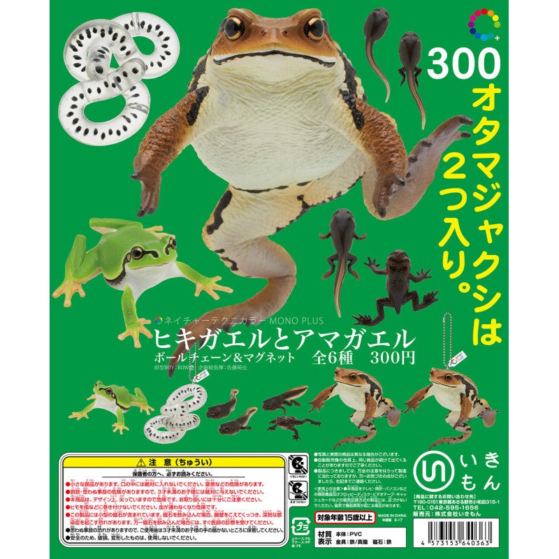 (Gashapon) Buho and rain frog ball chain  (6 types in total) 1 at random
