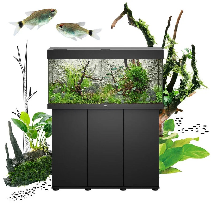 Juwel Rio 290 LED Aquarium and Cabinet Black