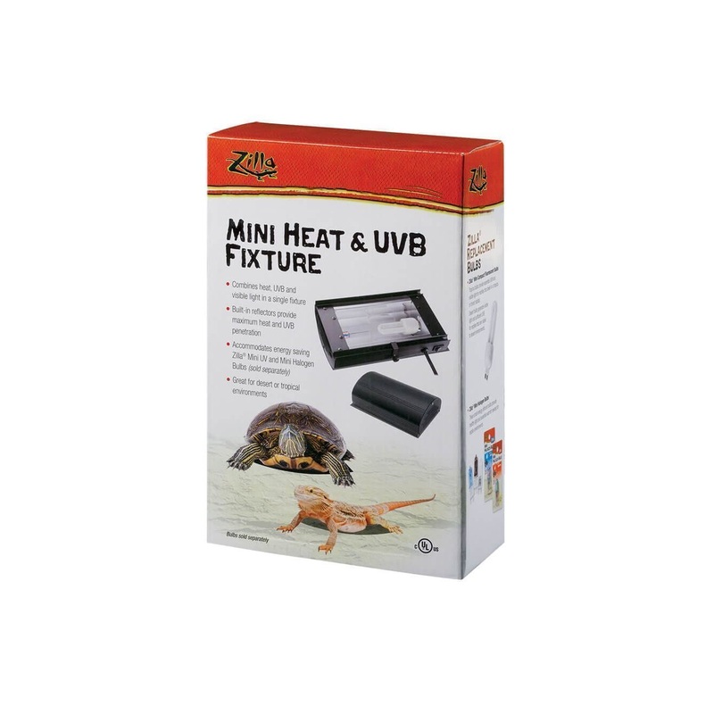 Zilla Mini Heat & UVB Fixture