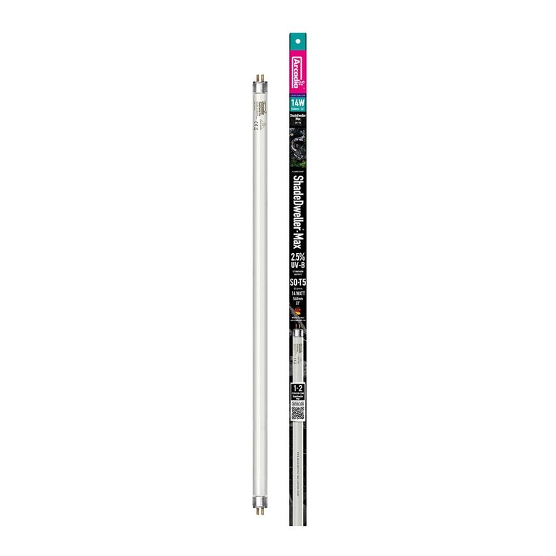 Arcadia ShadeDweller-Max 2.5% UV Lamp, 14 Watt