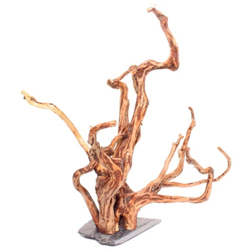 Underwater Treasures Aquarium Wood – On Slate Small 8-12″
