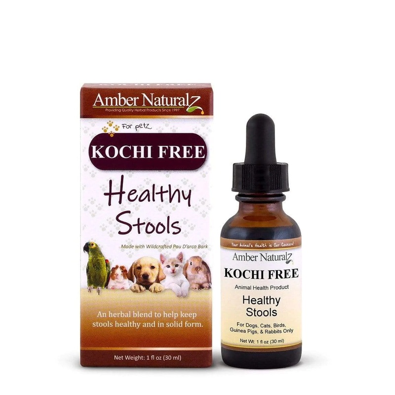 Amber Naturalz Kochi Free: Healthy Stools – for Pets, 1 Ounce 1oz