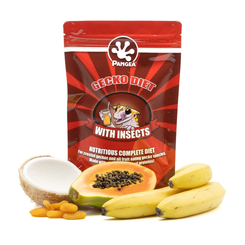 Pangea Gecko Diet with Insects 2 oz (1/8 lb)