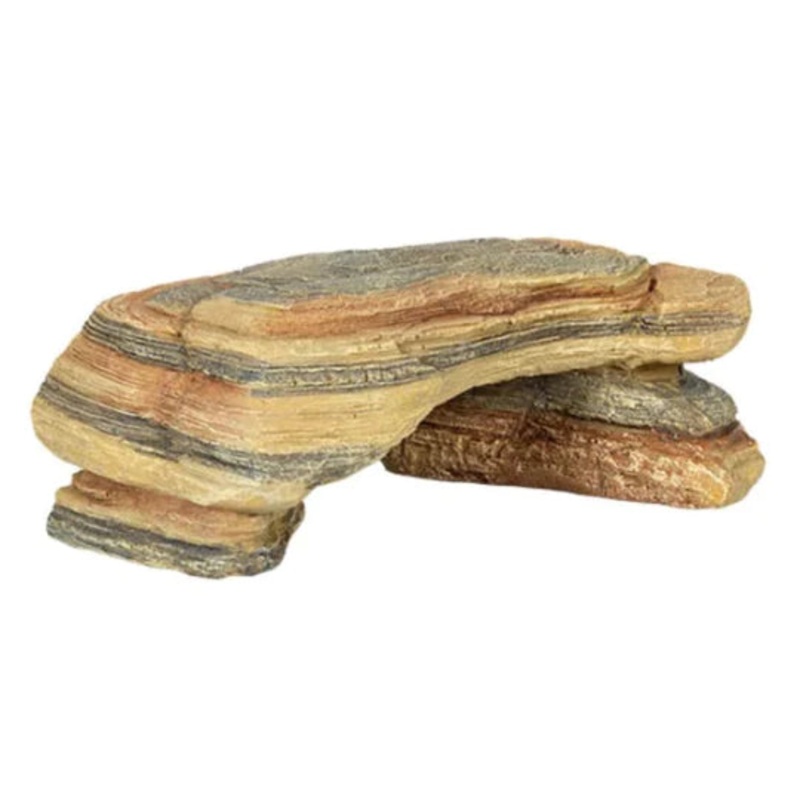 ReptiZoo Shale Rock Den Small