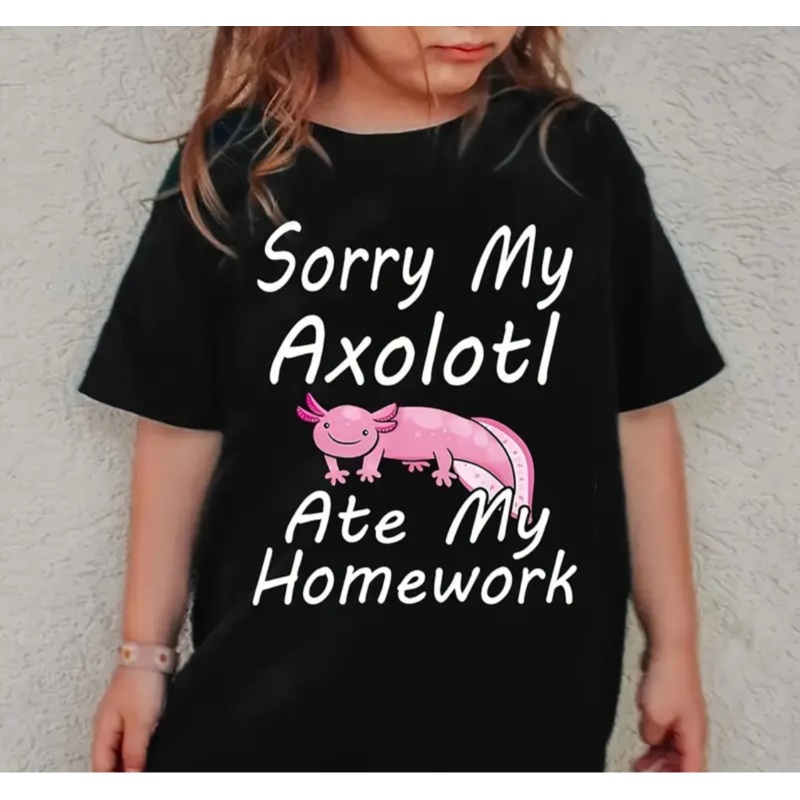 Axolotl shirt Small