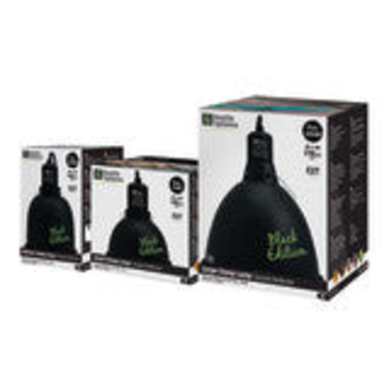 Reptile Systems Clamp Lamp Ceramic Reflector Black Edition Small