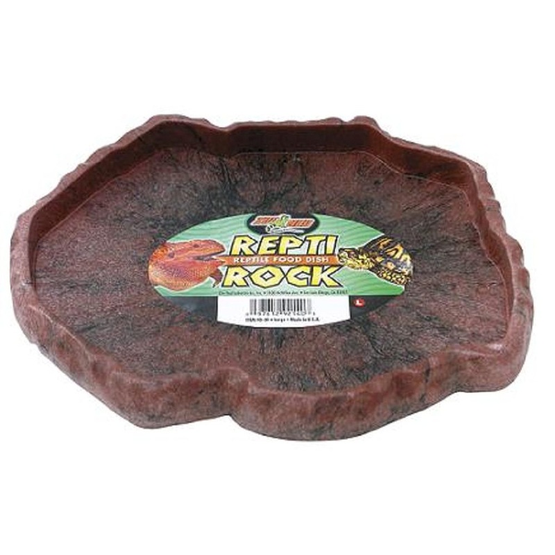 Zoo Med Repti Rock Feed Dish Large