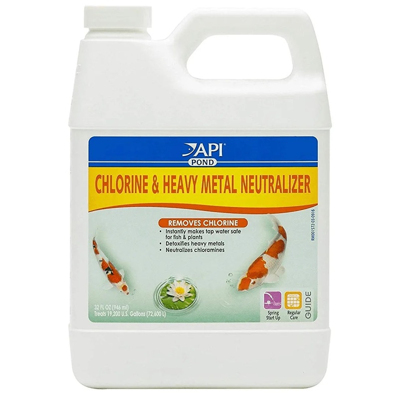 API Pond Care Chlorine & Heavy Metal Detoxifier 946ml