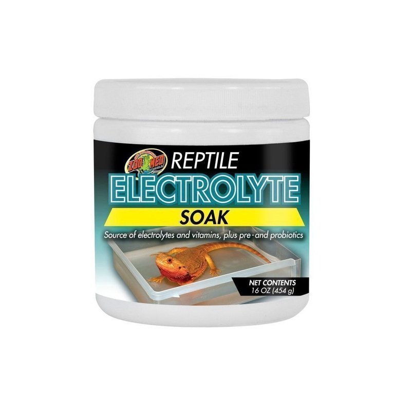 Zoo Med Reptile Electrolyte Soak Supplement 1ea/16 fl oz