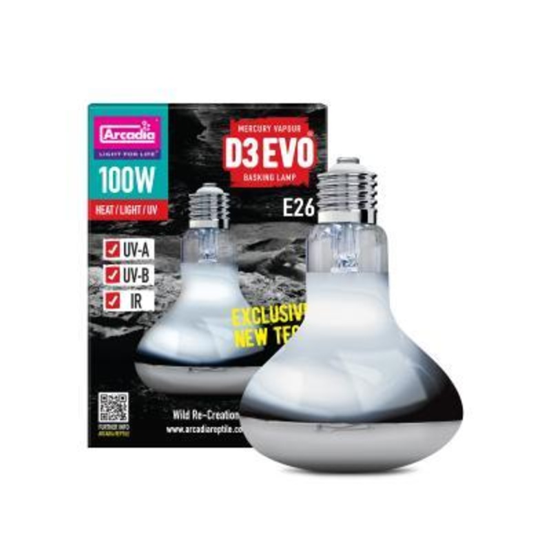 Arcadia Evo Mercury Vapor Bulb 100w