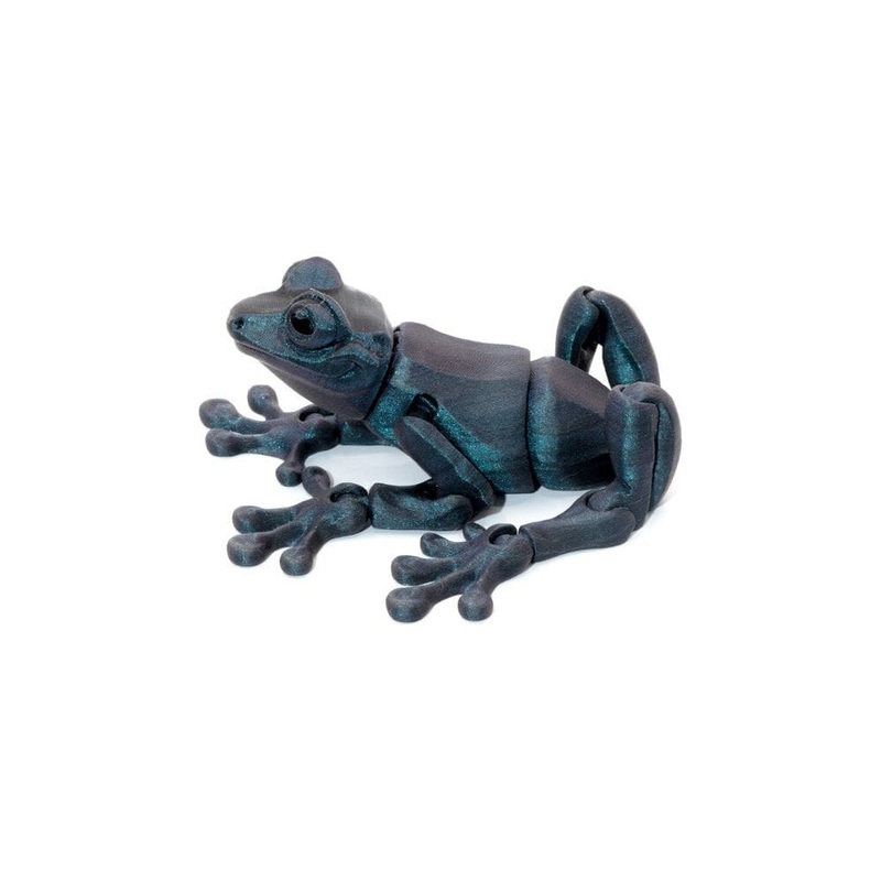 3D Printed Multi-Color Red Eye Tree Frog -Small 3D Printed Multi-Color Red Eye Tree Frog -Small