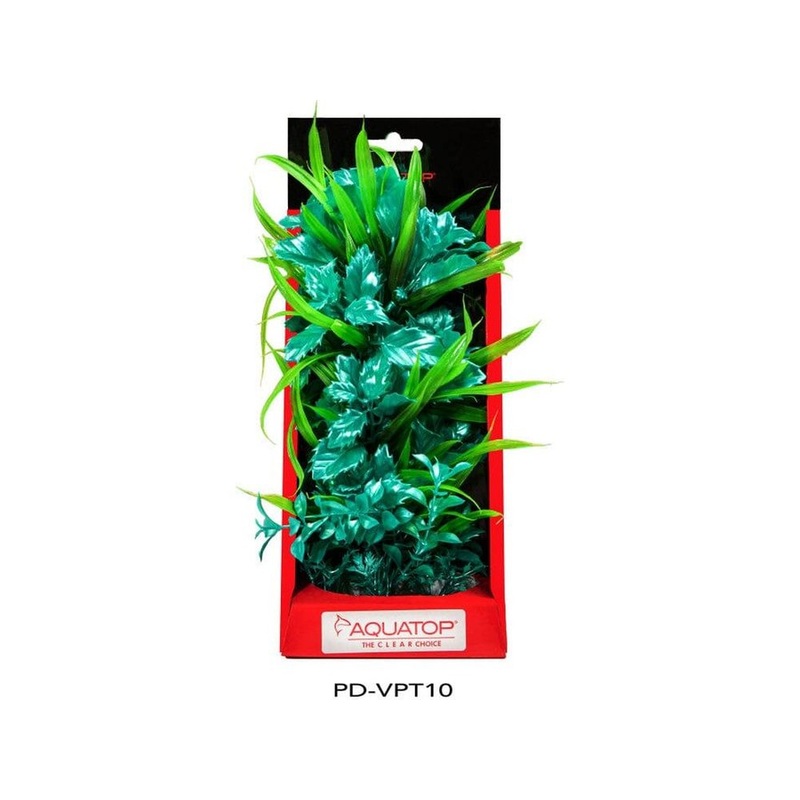 Aquatop Vibrant Passion Plant Turquoise, 1ea/10 in