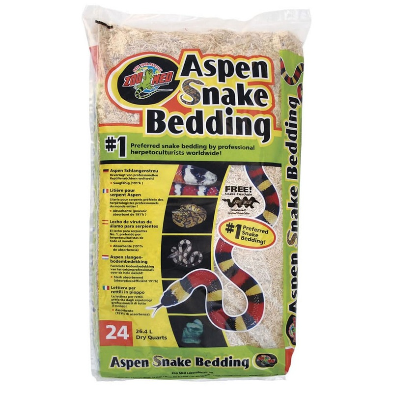 Zoo Med Aspen Snake Bedding 26.4 Litre