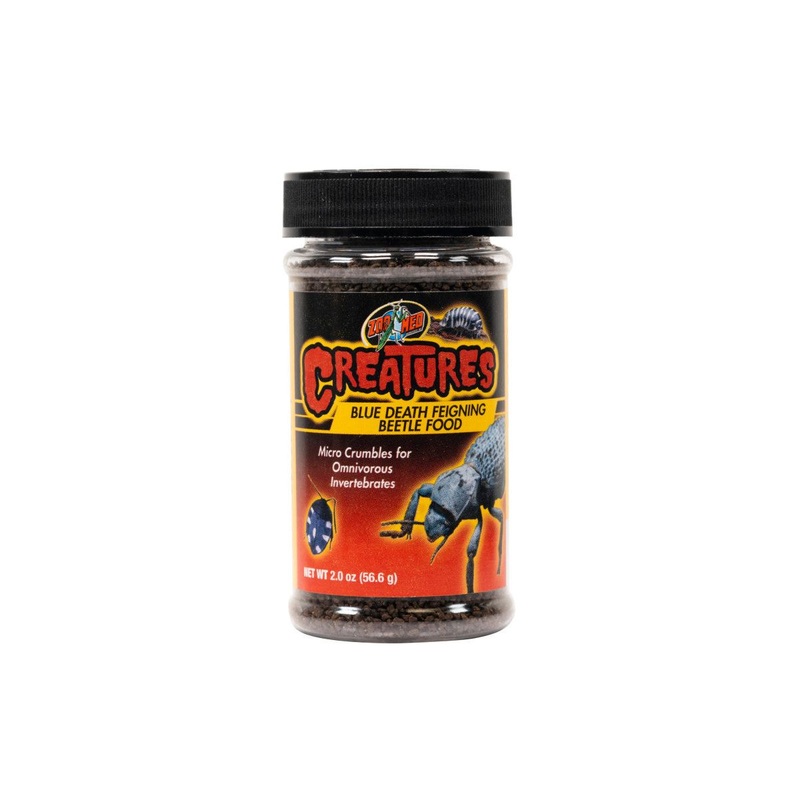 Zoo Med Creatures Blue Death Feigning Beetle Food 1ea/2 oz