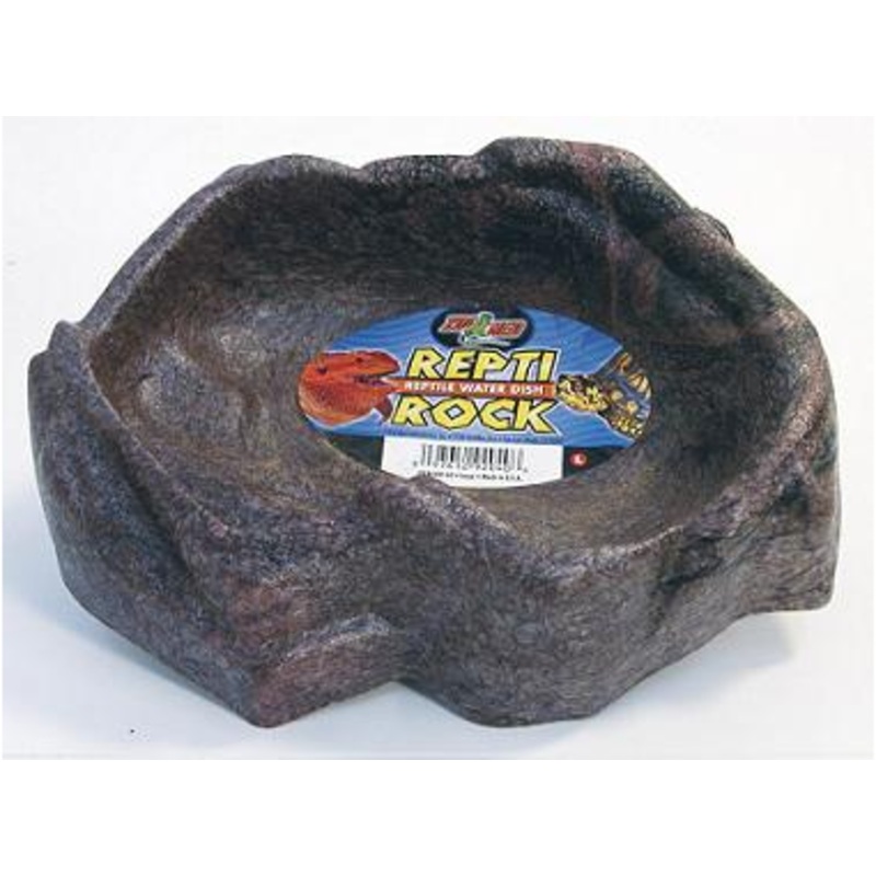 Zoo Med Repti-Rock Water Dish Extra Small( Approx. 5″ x 4″ x 1″)
