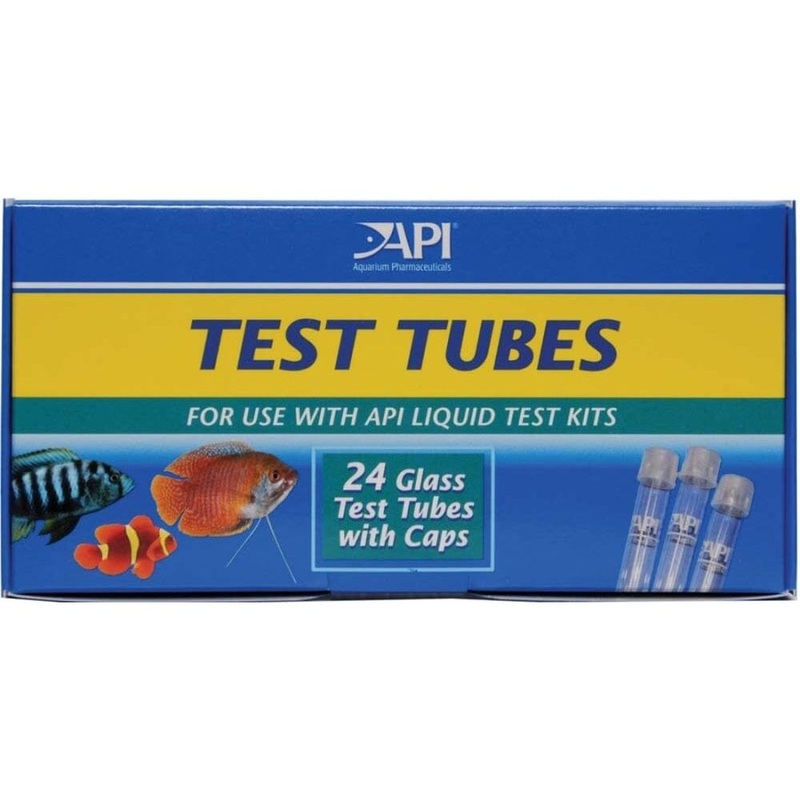 API Glass Test Tubes with Caps