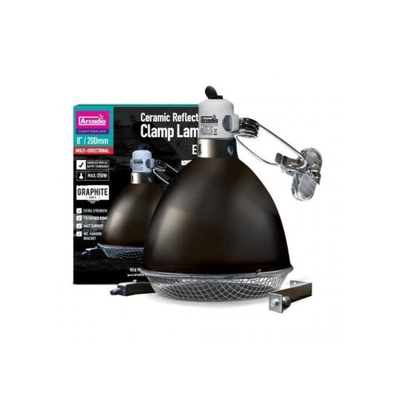 Arcadia Ceramic Reflector – 8″ Graphite