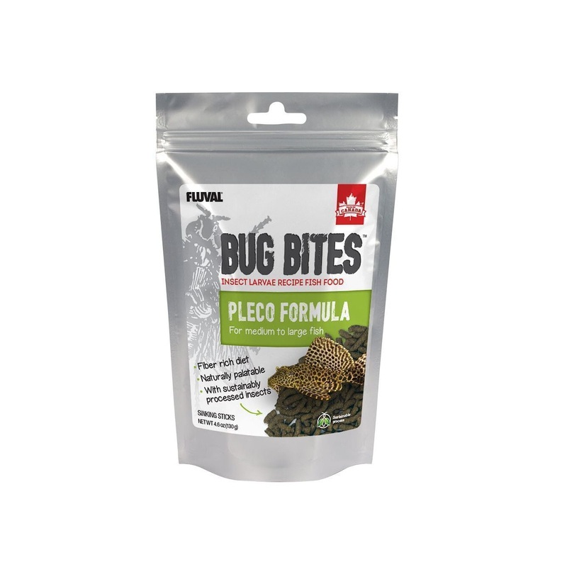Fluval Bug Bites BottFeeder Sticks Pleco 4.59oz