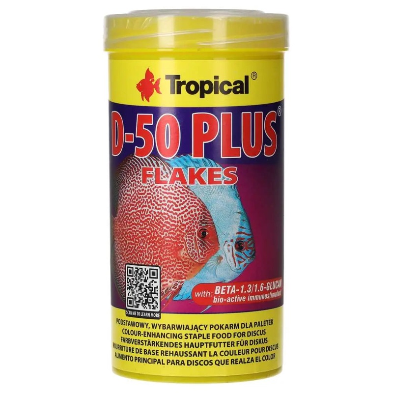 Tropical D-50 Plus flakes 50g