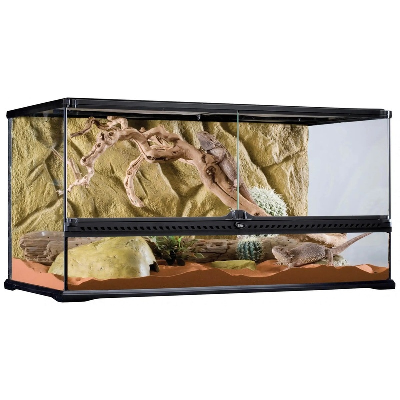 Exo Terra Glass Terrarium Large Wide – 90x45x45cm