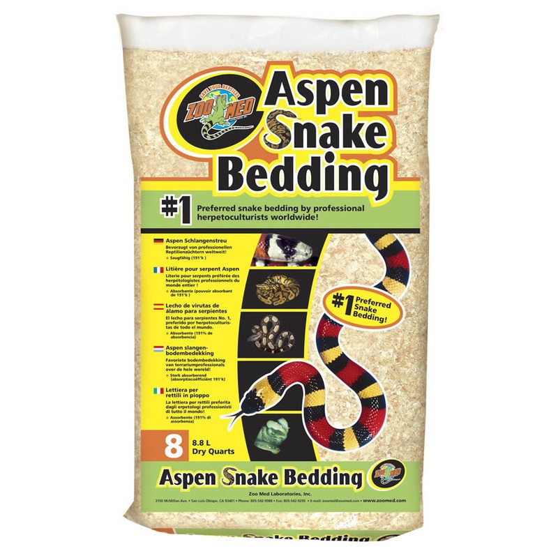 ZM Aspen Snake Bedding 8.8L SB-8