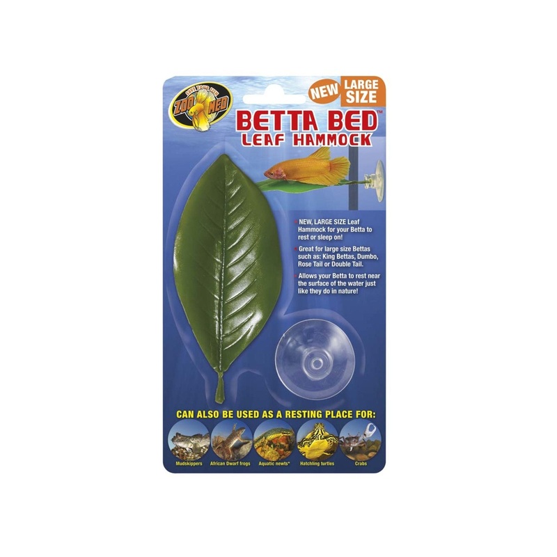 Zoo Med Betta Bed Leaf Hammock Green, 1ea/LG