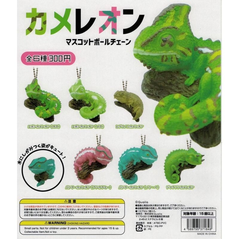 (Gashapon) Chameleon Mascot ball – Random Signal Type (6 types in total) 1 at random