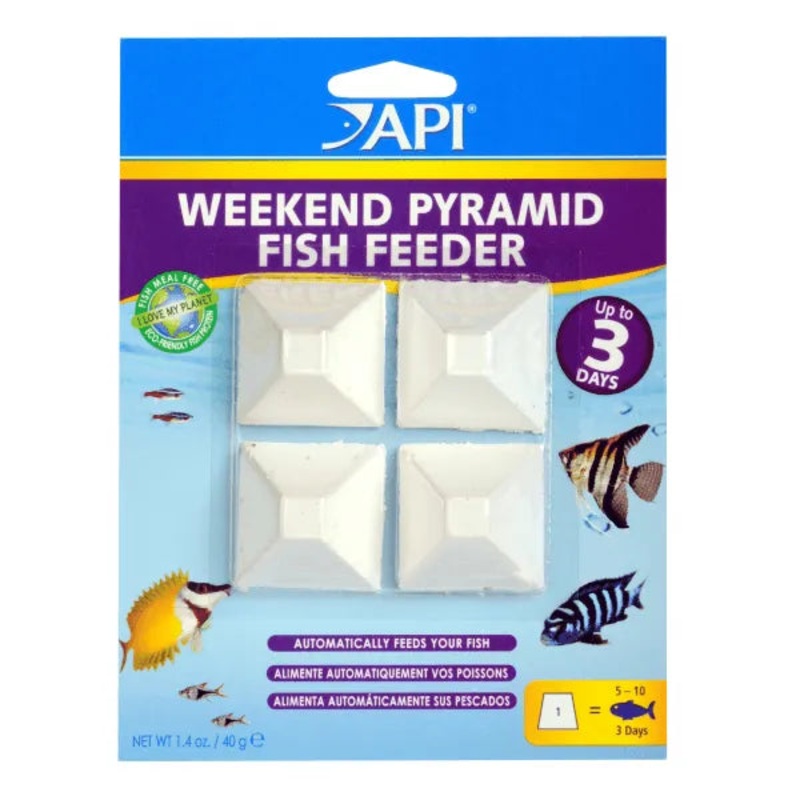 API Holiday Fish Food Feeder Block 3 Day