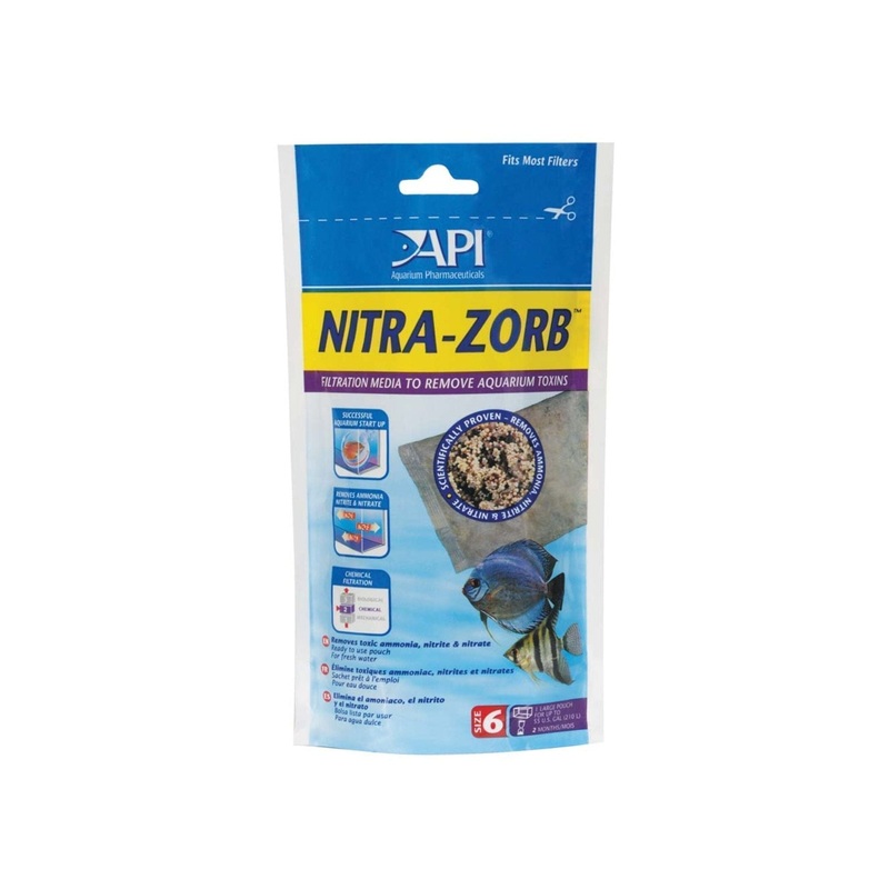 API NITRA-ZORB Aquarium Filter Media, Size 6