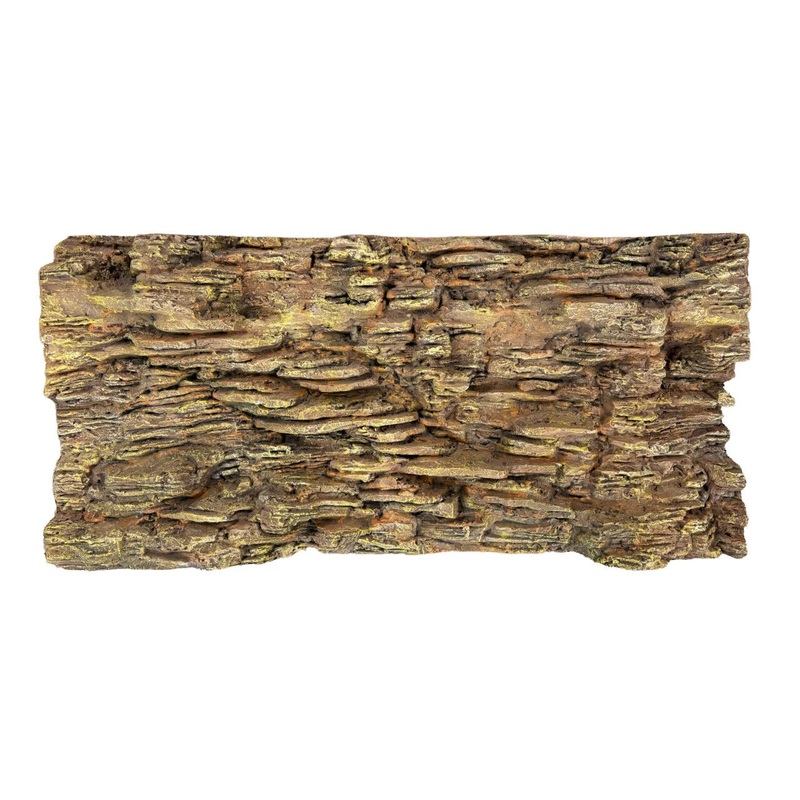 Aquarium Reptile Background 3D Rock Wall Canyon 118 x 57cm