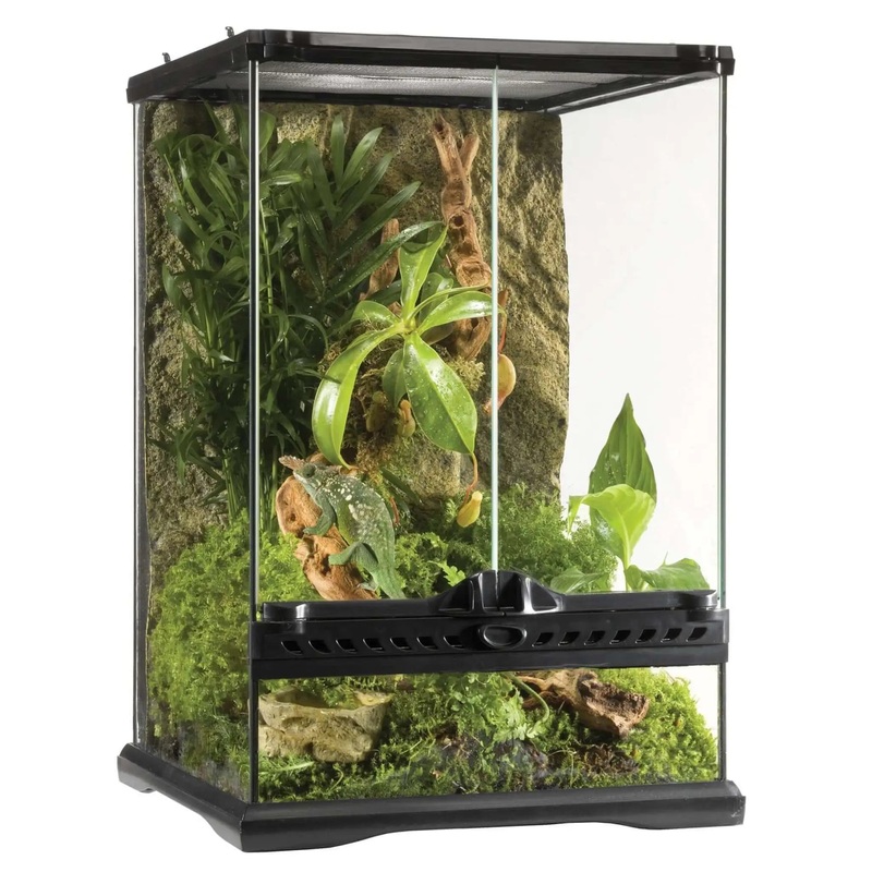 Exo Terra Glass Terrarium Mini Tall – 30x30x45cm