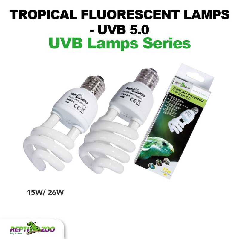 REPTIZOO UVB5.0 Tropical Fluorescent Lamps 15W #CT5015-CA