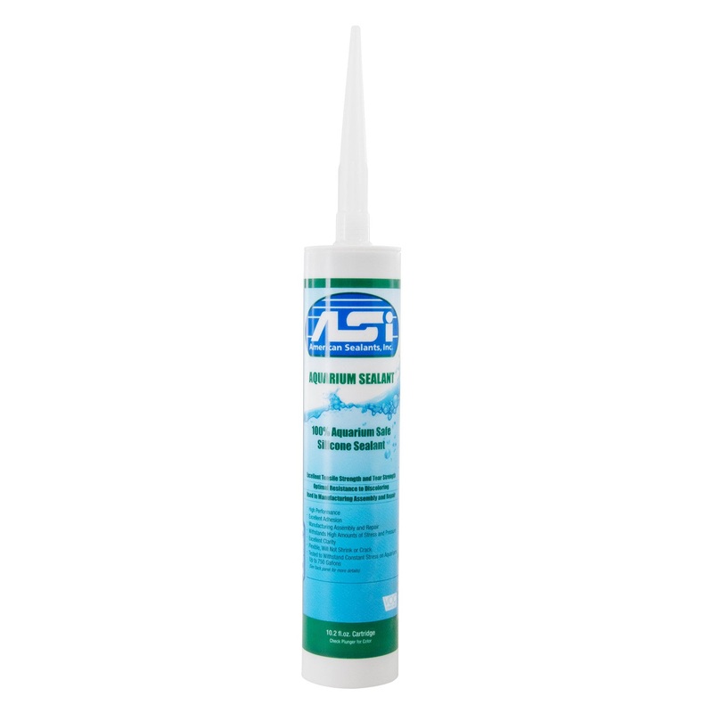 American Sealants Aquarium Silicone 10.2 oz Black