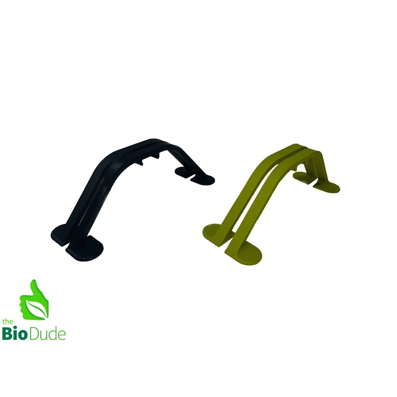 Solar Grow Props (select your color) set of 2 – UVB Risers Black