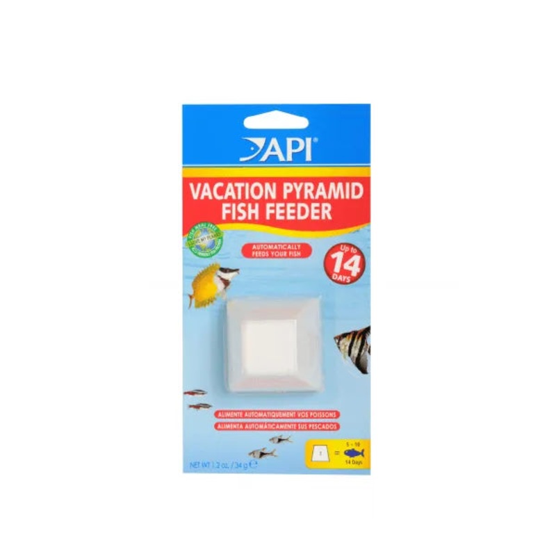 API Holiday Fish Food Feeder Block 14 Day