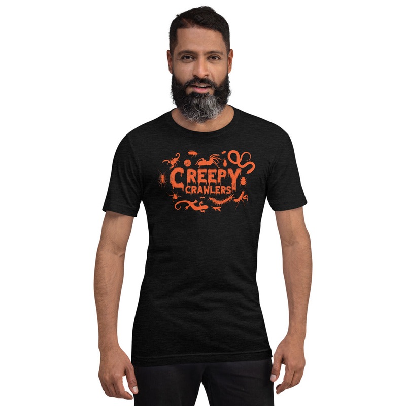 Creepy Crawlers Halloween Short-Sleeve Unisex T-Shirt XS