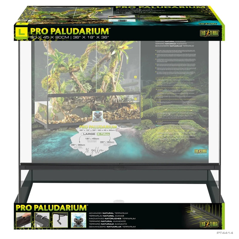 Exo Terra Pro Paludarium Terrarium Large X-Tall 90x45x90cm