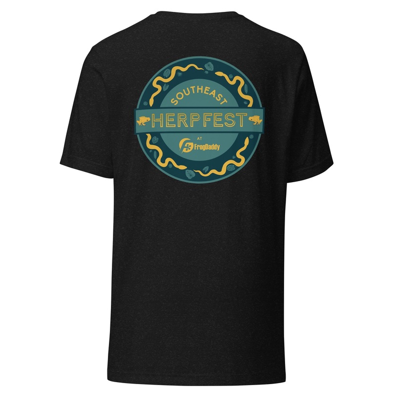 Southeast HerpFest November 2024 Unisex T-Shirt Black Heather XS