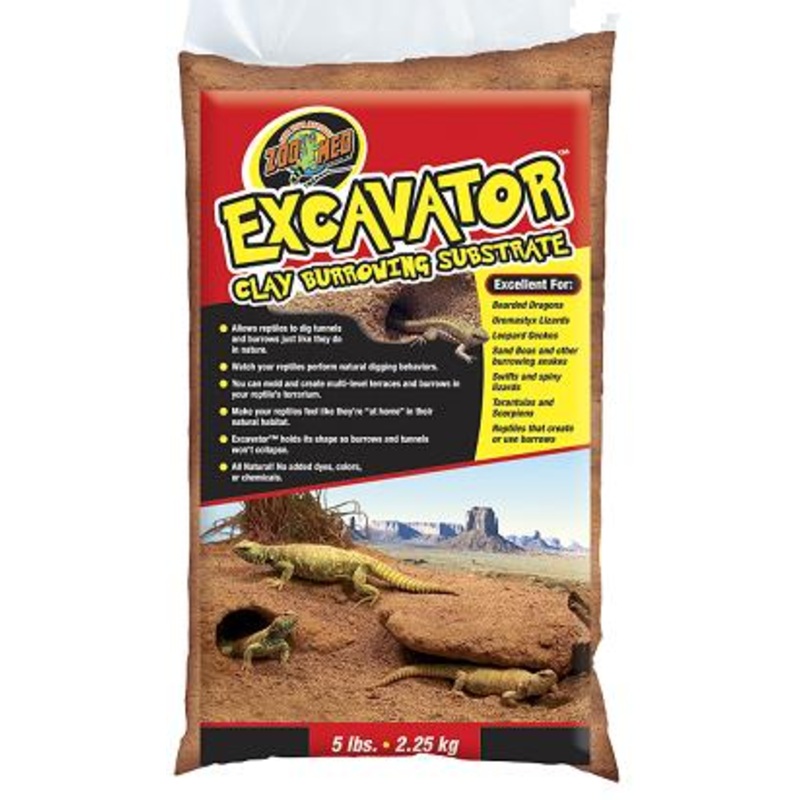Zoo Med Excavator Clay Burrowing Substrate 10 lb