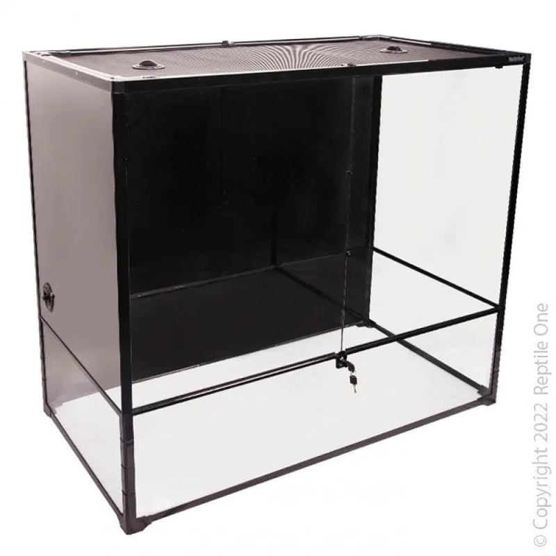 Reptile One RTF 1260HXT Terrarium  Large Glass Enclosure for Reptiles