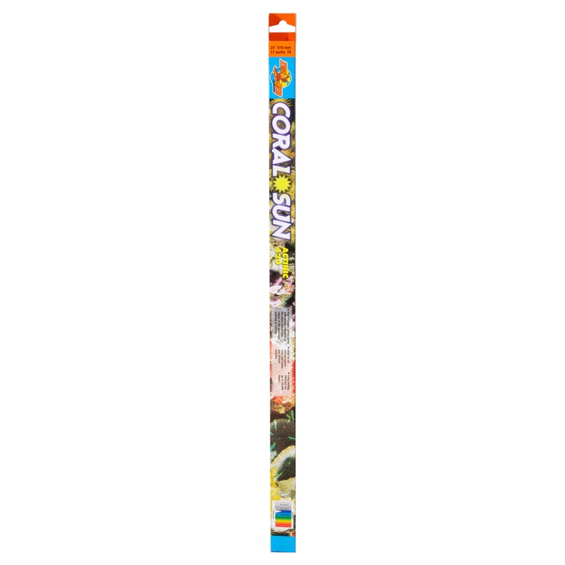 Zoo Med T8 Coral Sun Actinic 420 18″ 15W