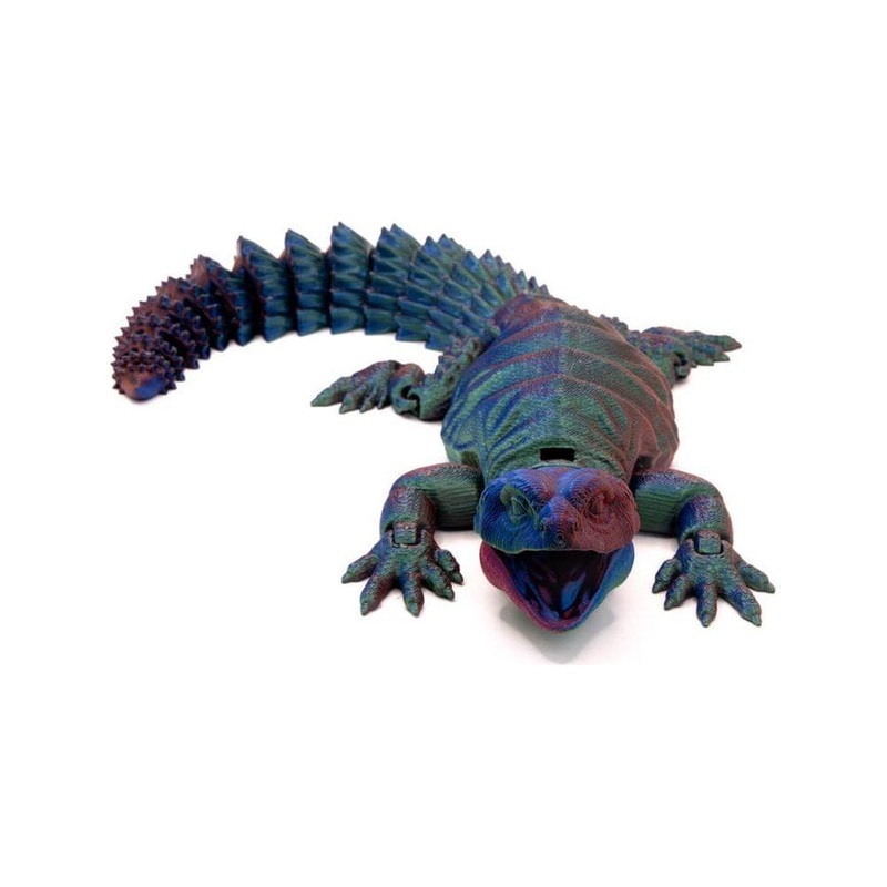 3D Printed Multi-Color Uromastyx – Large 3D Printed Multi-Color Uromastyx – Large