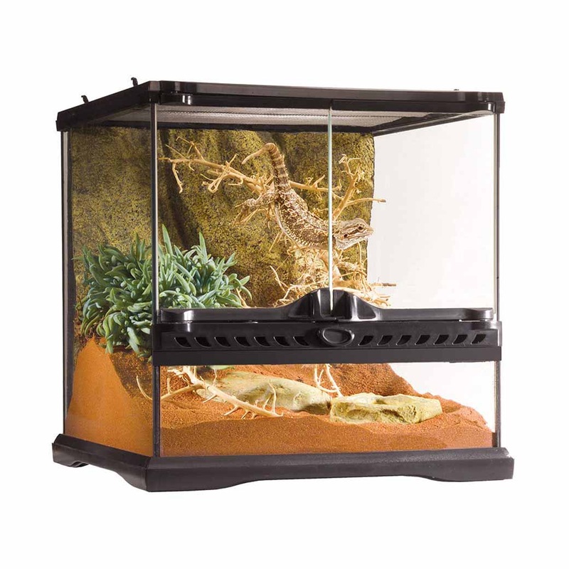 Exo Terra Glass Terrarium 12″x12″x12″